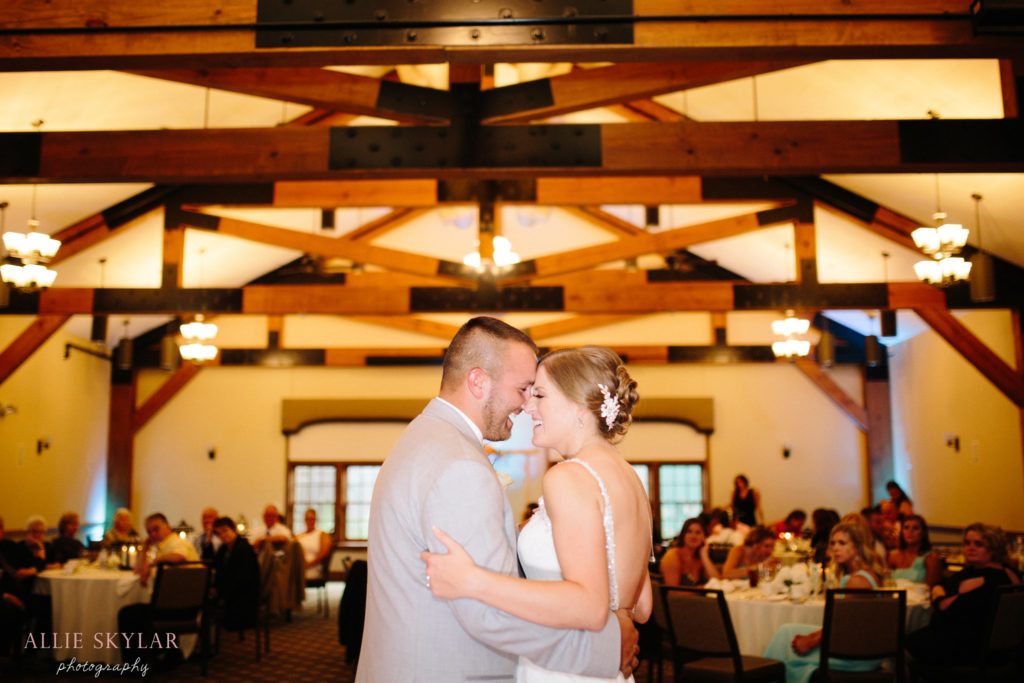 bride-and-groom-first-dance-at-pine-barn-inn-wedding
