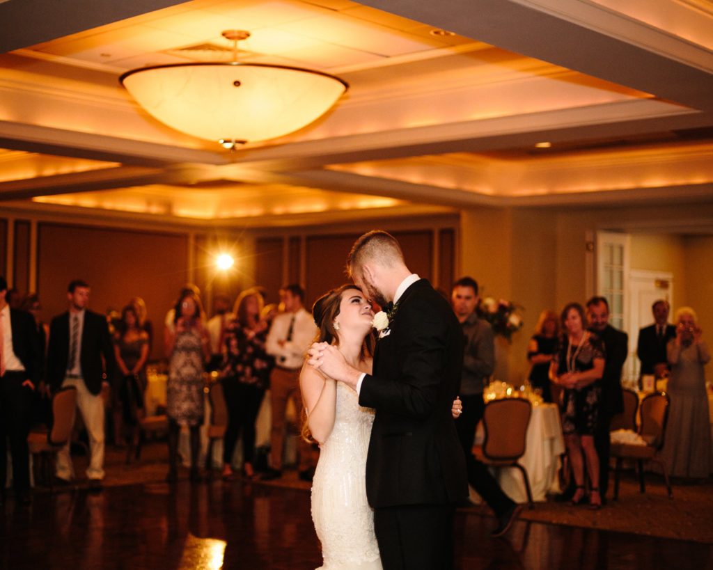couple dance in the Ballroom at Radnor Valley Country Club