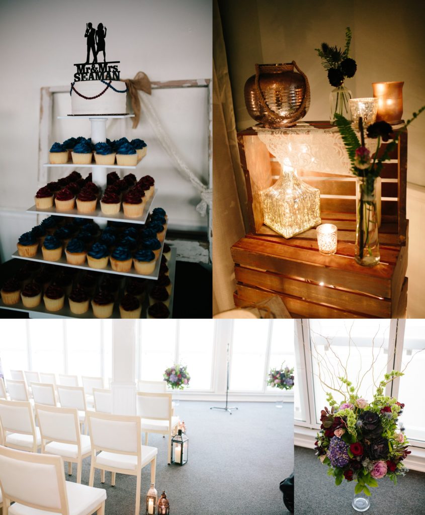 fall wedding at McCloone's Pier House