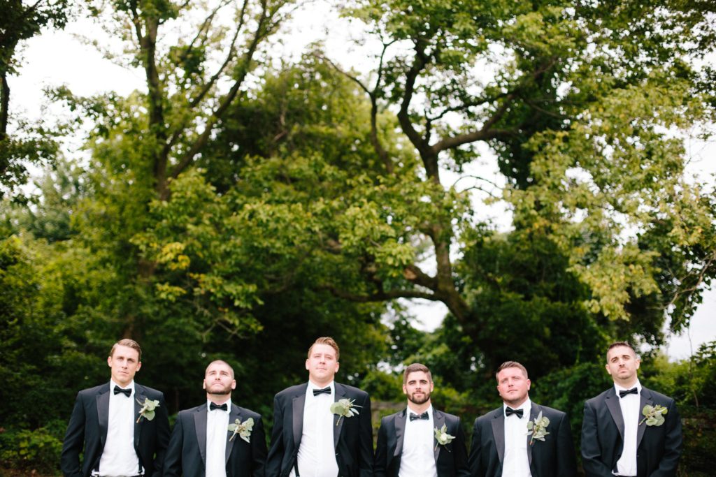 groomsmen photographed by allie skylar photography at rose bank winery