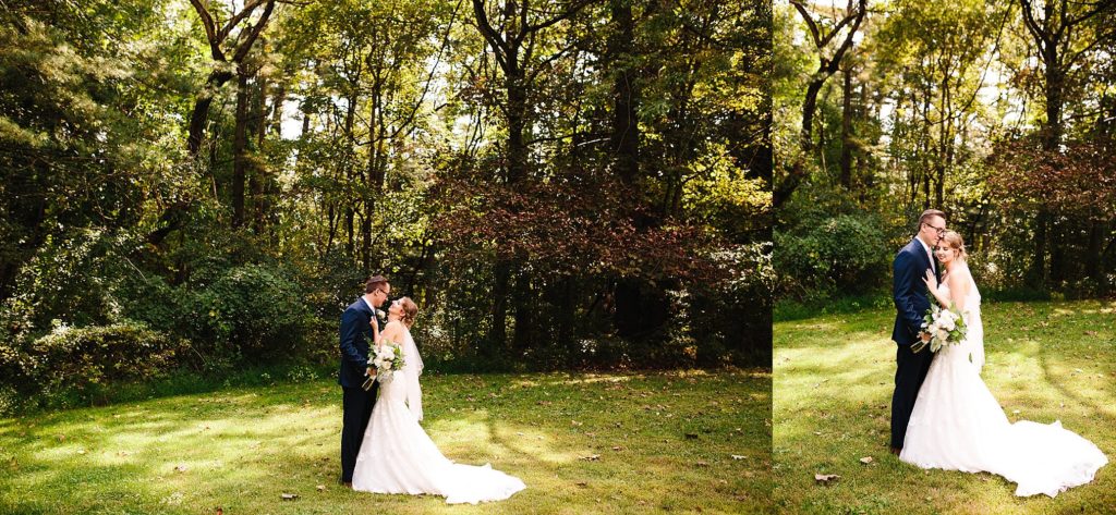 Bride and groom film and digital portraits at Grace Winery in GLen Mills, PA